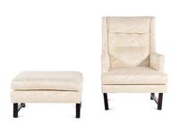 Lounge Chair and Ottoman Dunbar, USA