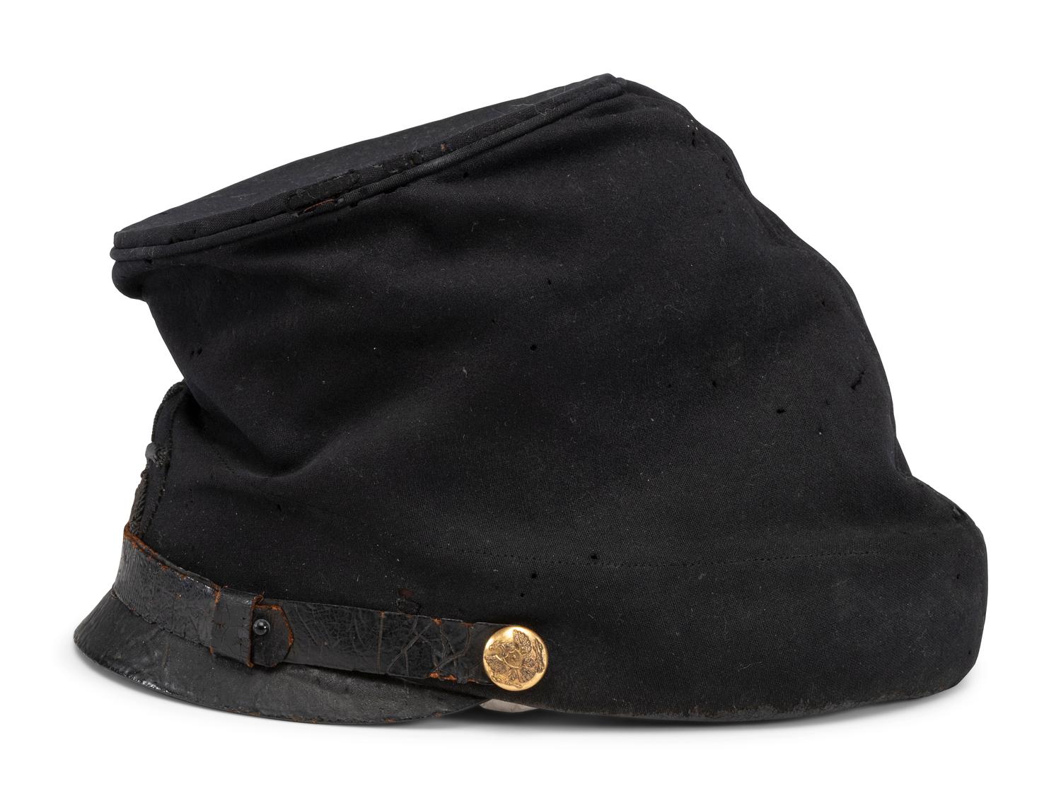 Cavalry officer’s McDowell style forage cap.