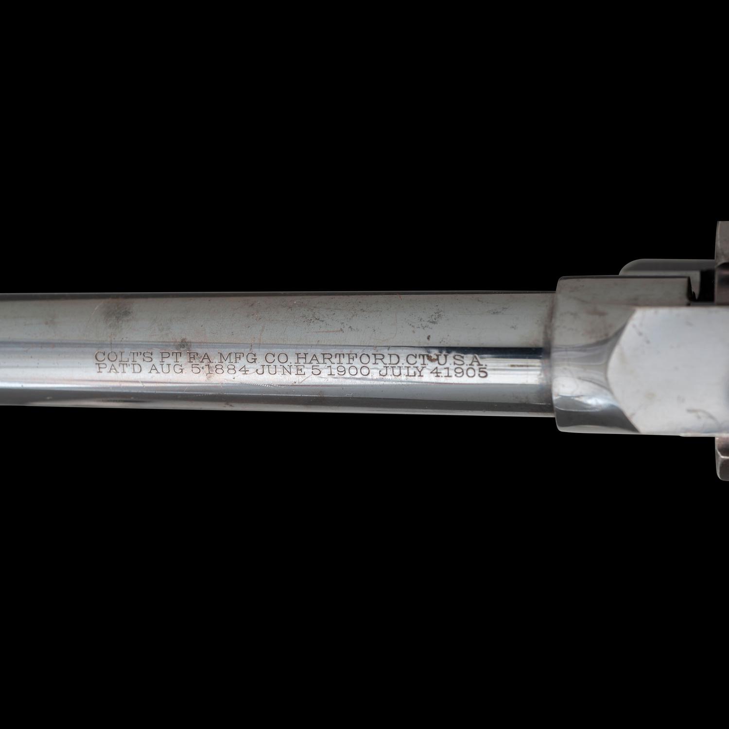 **Colt New Service Target .45 Colt Revolver Made in 1915