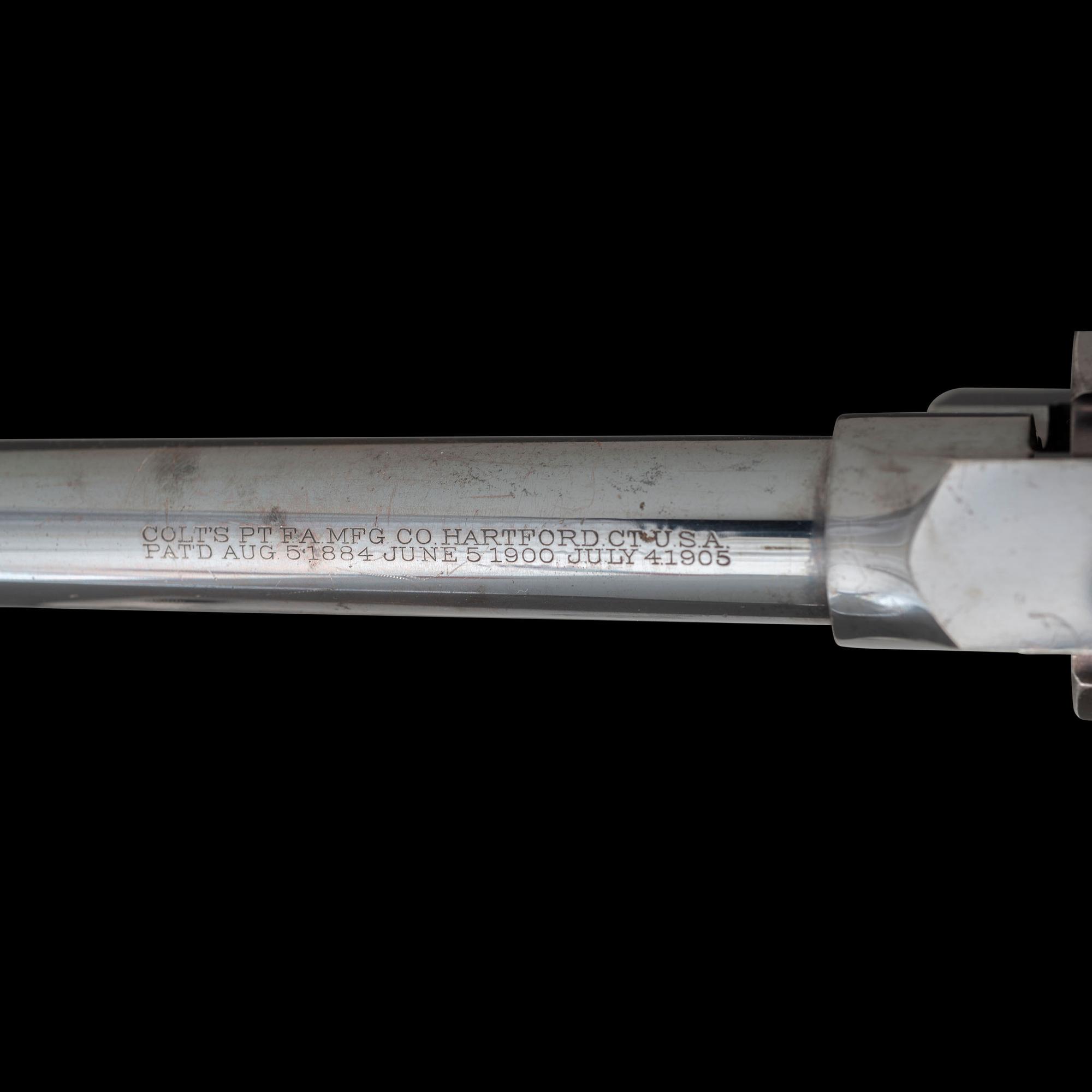 **Colt New Service Target .45 Colt Revolver Made in 1915