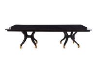 A Gregorius | Pineo Ebony Veneered Dining Table