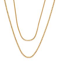 A Collection of Yellow Gold Chain Necklaces, 19.00 dwts.