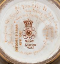 A Doulton Burslem Luscian Ware Porcelain Vase