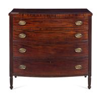 A Federal Mahogany Chest of Drawers