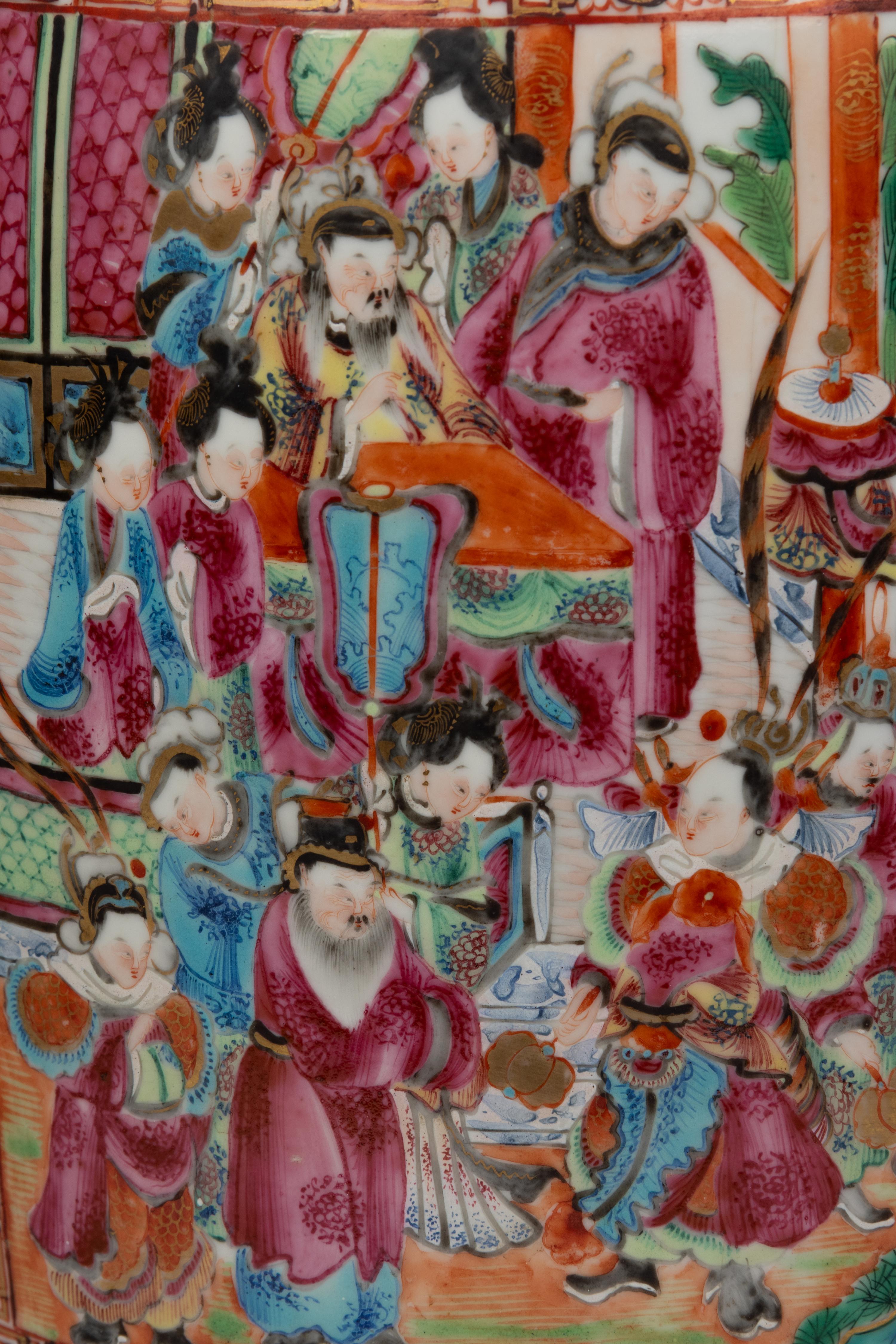 A Large Chinese Export Porcelain Vase