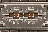 Navajo Two Grey Hills Weaving / Rug