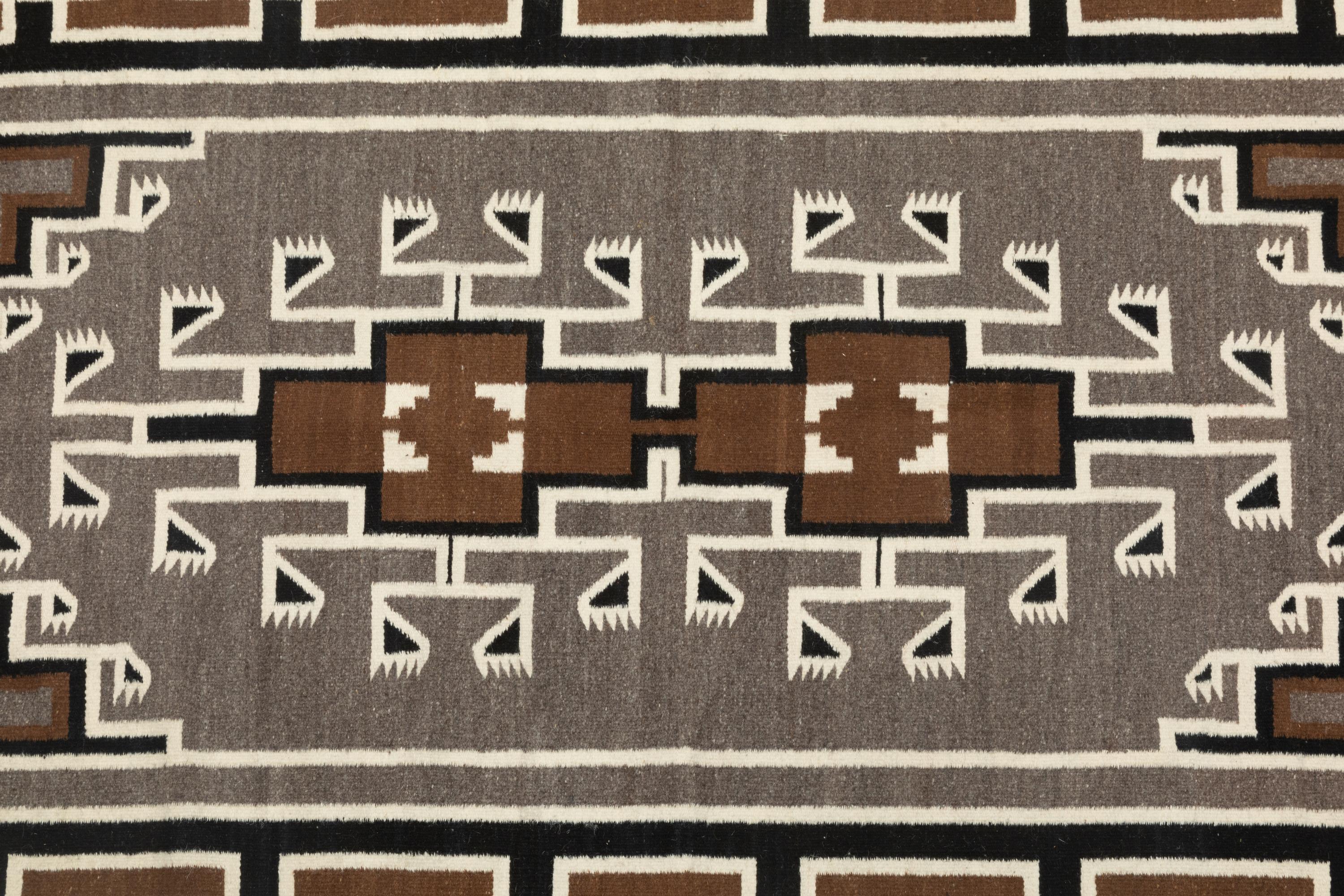 Navajo Two Grey Hills Weaving / Rug