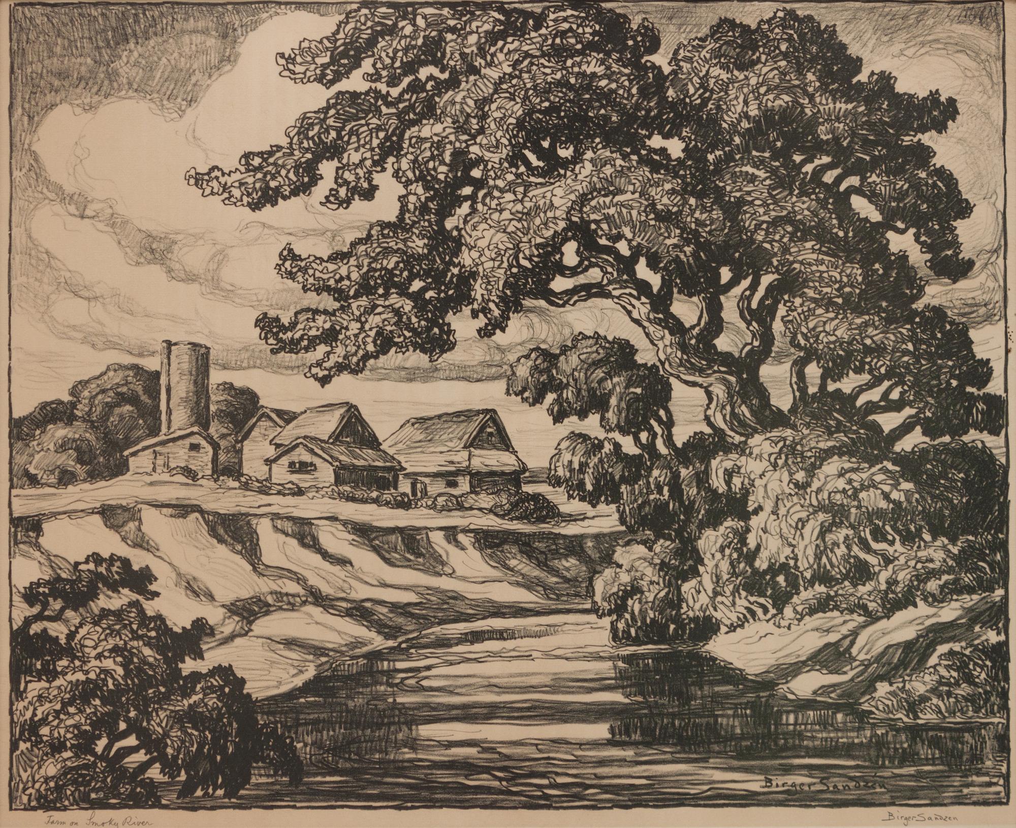 Farm on Smoky River