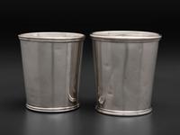 Two American Silver Julep Cups