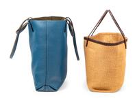 Two Designer Tote Bags: One Moynat and One Fendi