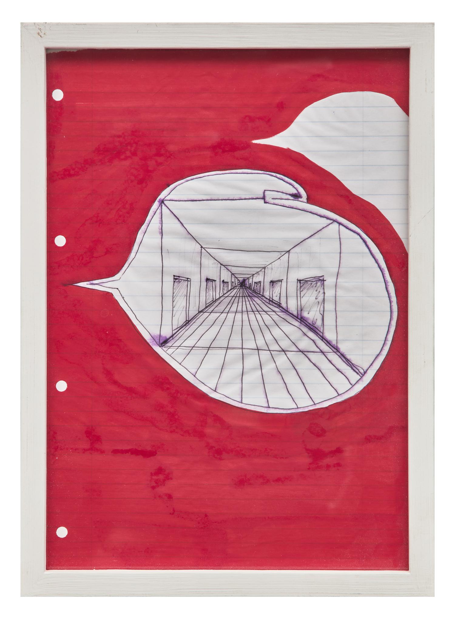 Weak Eyes / Soft Hair , 2000 (two works)