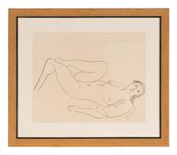 La Blouse turque - Étude de Jambes , 1925