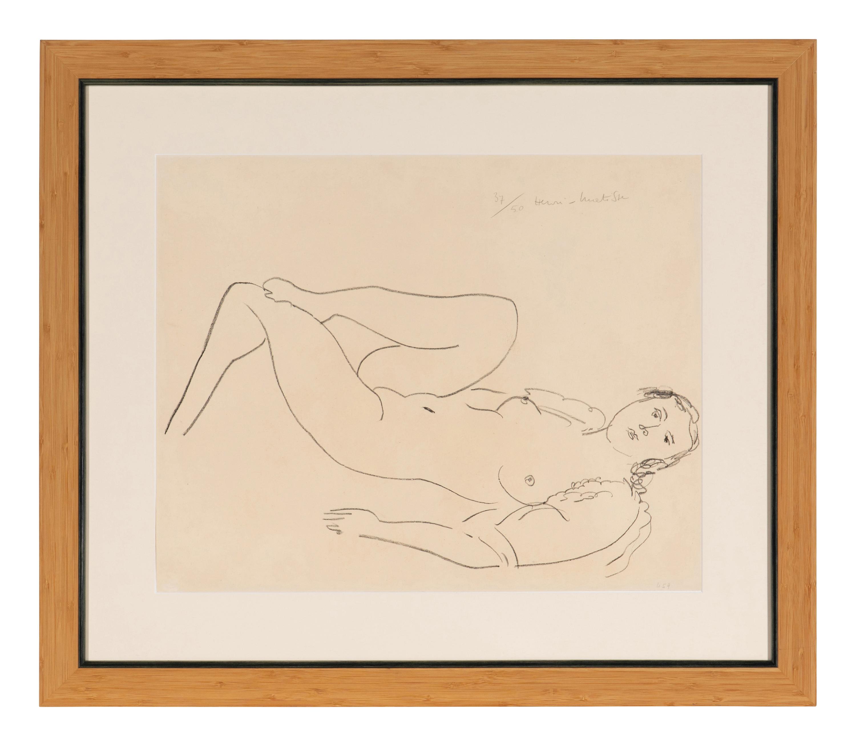 La Blouse turque - Étude de Jambes , 1925