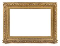 A Giltwood Frame, Height 41 1/4 x width 55 1/4 x depth 4 1/2 inches.