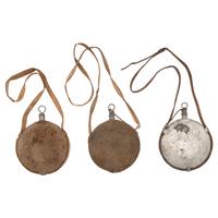 Lot of Three U.S. Civil War Period Canteens