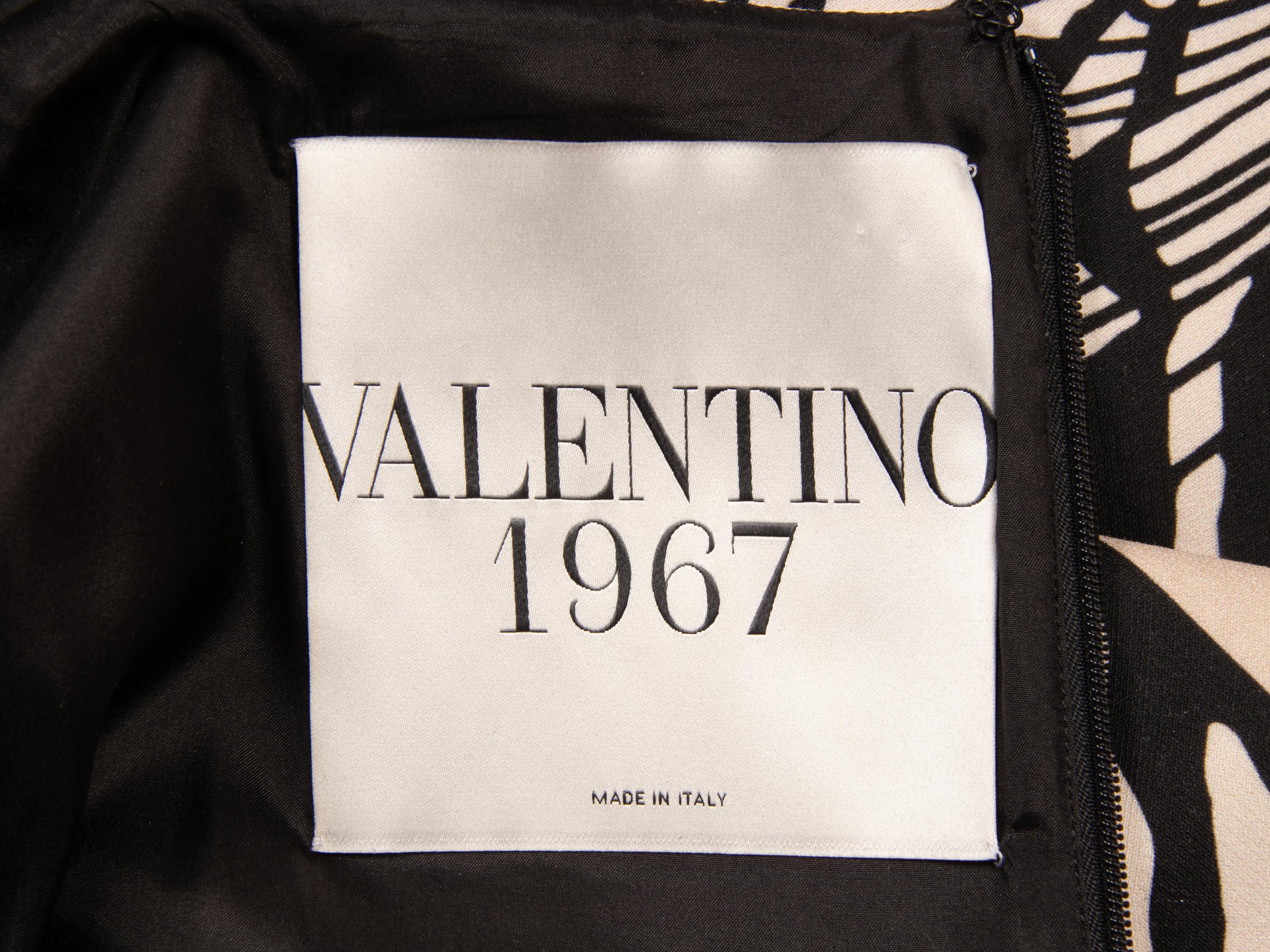 VALENTINO, PRINTED TIGER DRESS