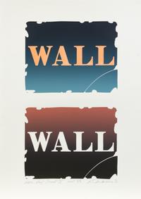 Robert Indiana, (American, b. 1928), Wall: Four Stones II - ONE, 1990