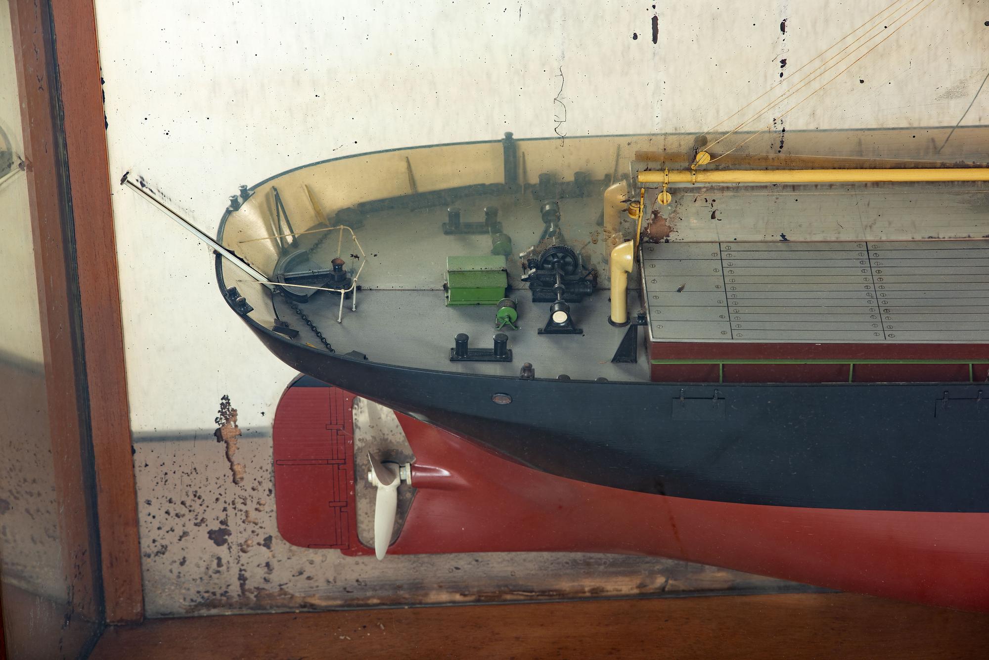 A Nautical Half Hull Model