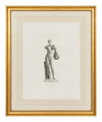 Two Neoclassical Engravings of Antique Statues