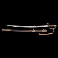 Archive of a Confederate Mobile-Made Etched Blade Staff & Field Officers Sword, Leech & Rigdon Two-Piece Belt Plate and Belt, Colt Navy and Holster likely of Capt. (Lt. Col.) R.H Shotwell