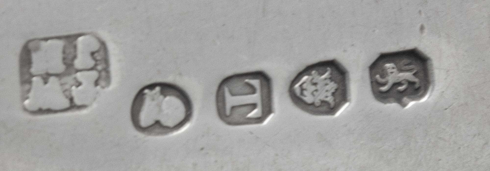 An English Silver Flatware Service