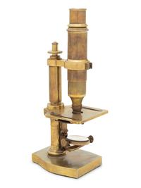 A French Brass Microscope