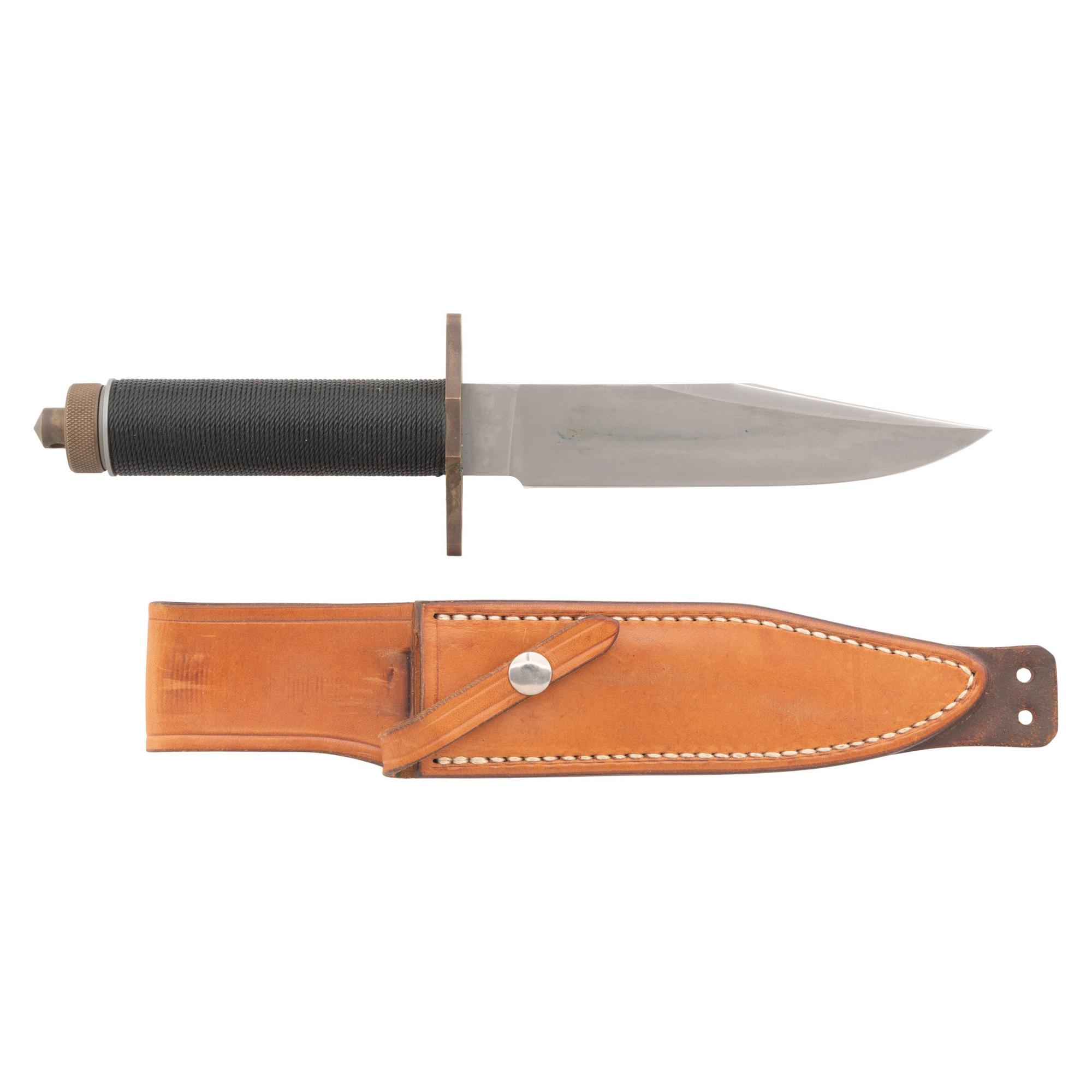 Jimmy Lile Hollow Handle Combat Knife No Dot with Holster
