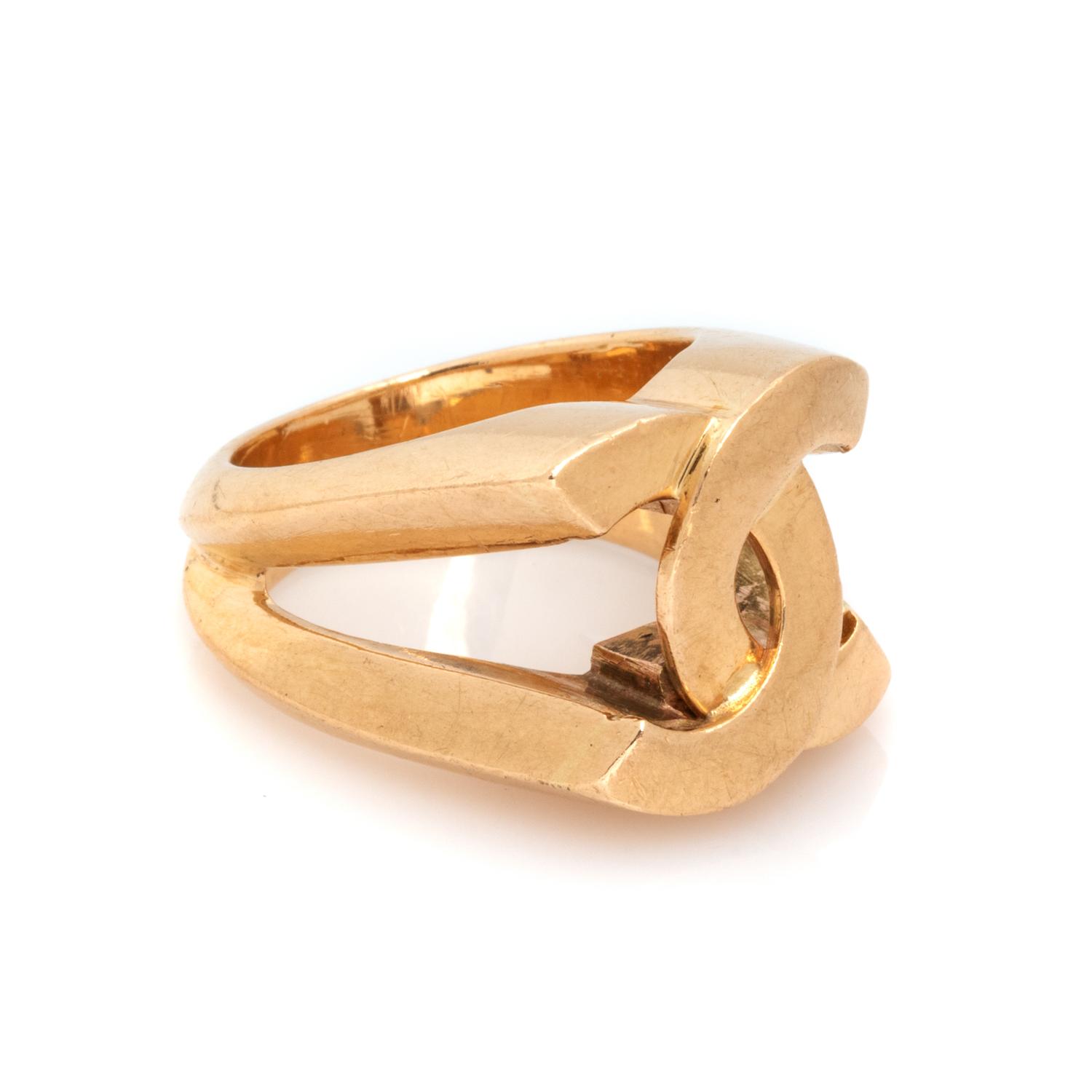 YELLOW GOLD RING