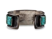 Silver and Turquoise Cuff Bracelet