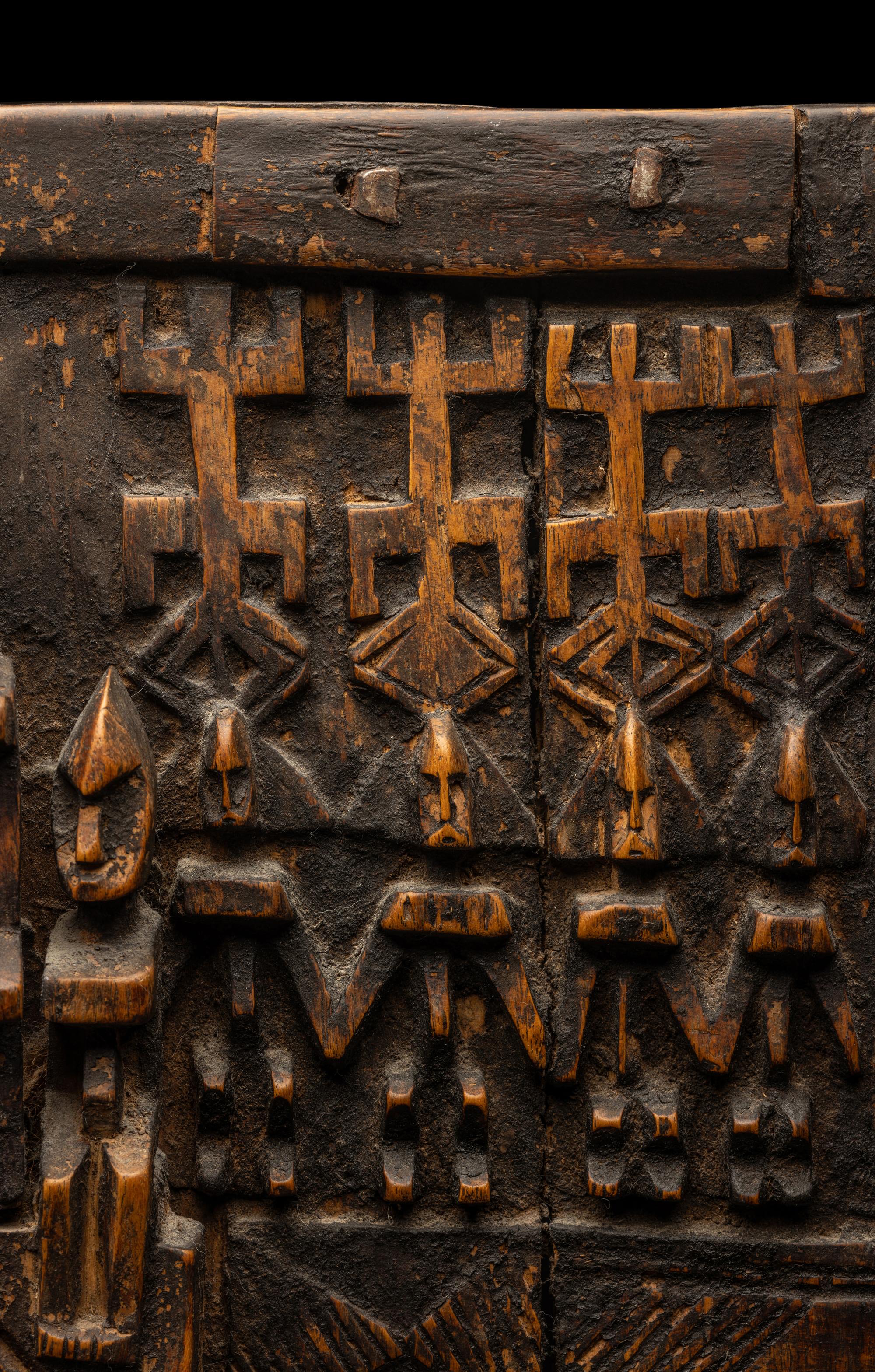 A Dogon Wood Door