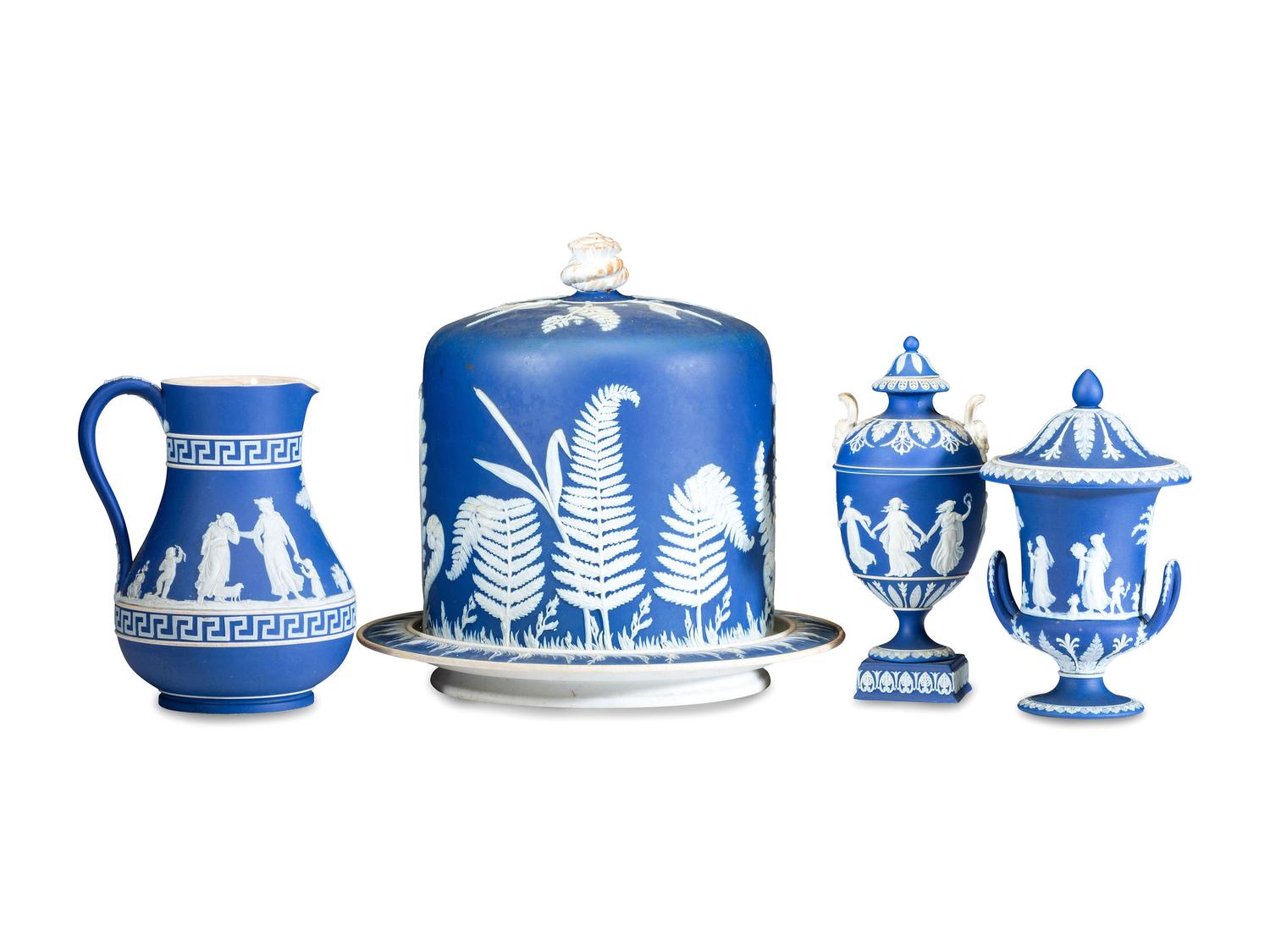 Four Wedgwood Jasperware Articles