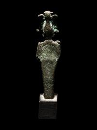 An Egyptian Bronze Osiris