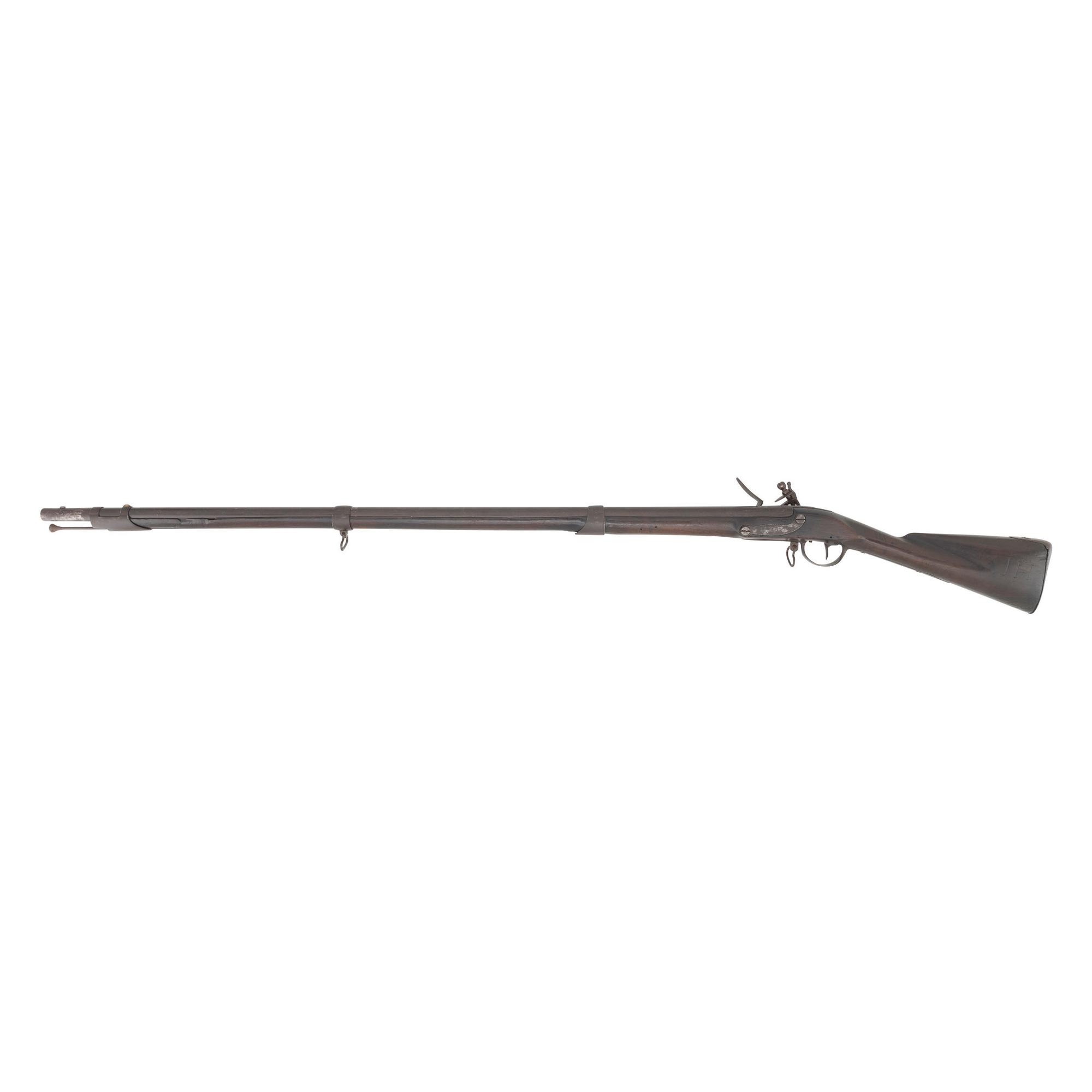 US Model 1795 Springfield Musket Dated 1800 on the Buttplate Tang