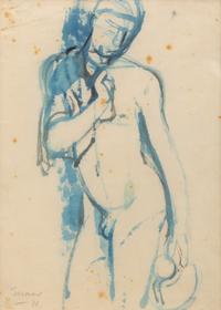A Group of Five Nude Studies