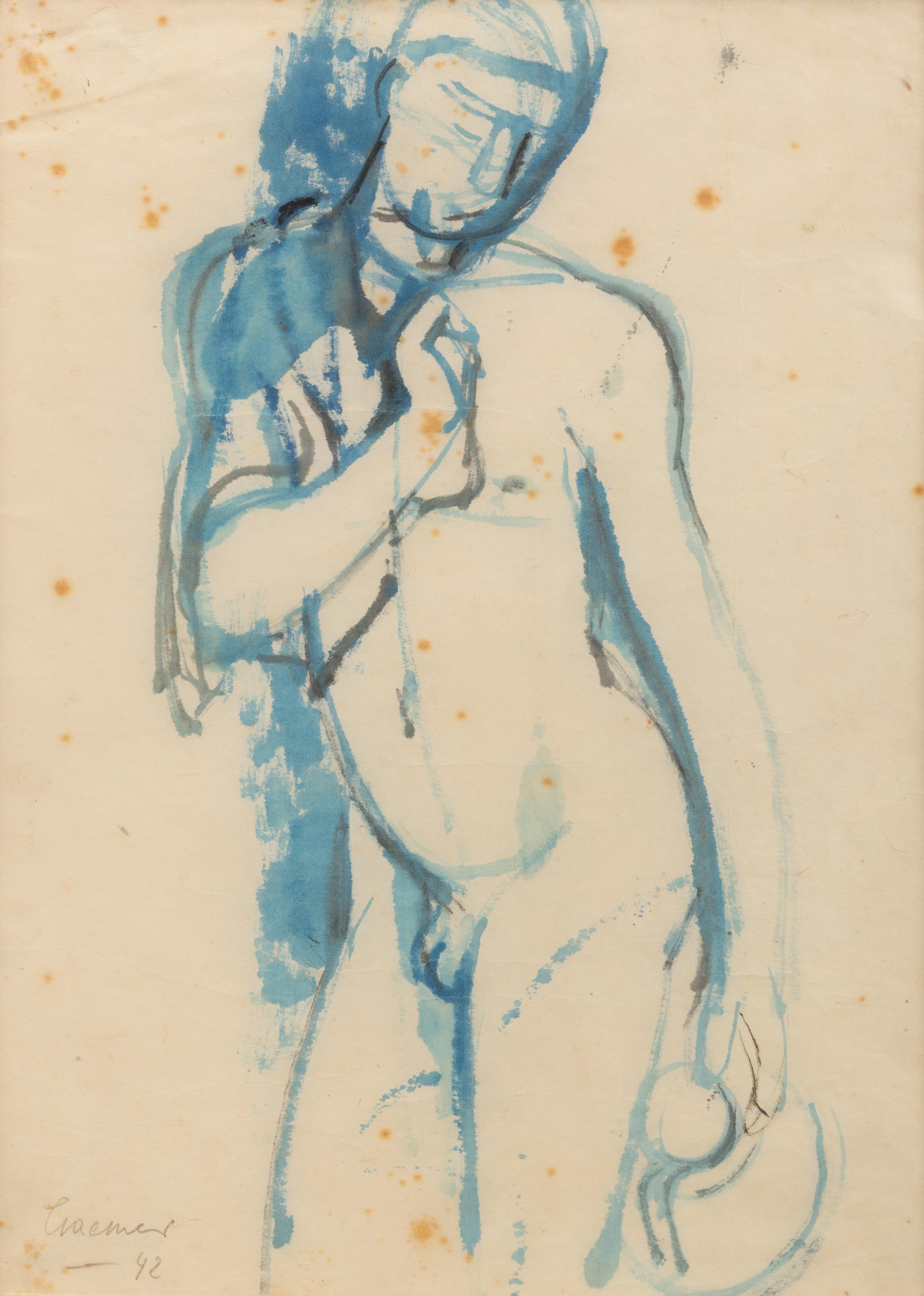A Group of Five Nude Studies