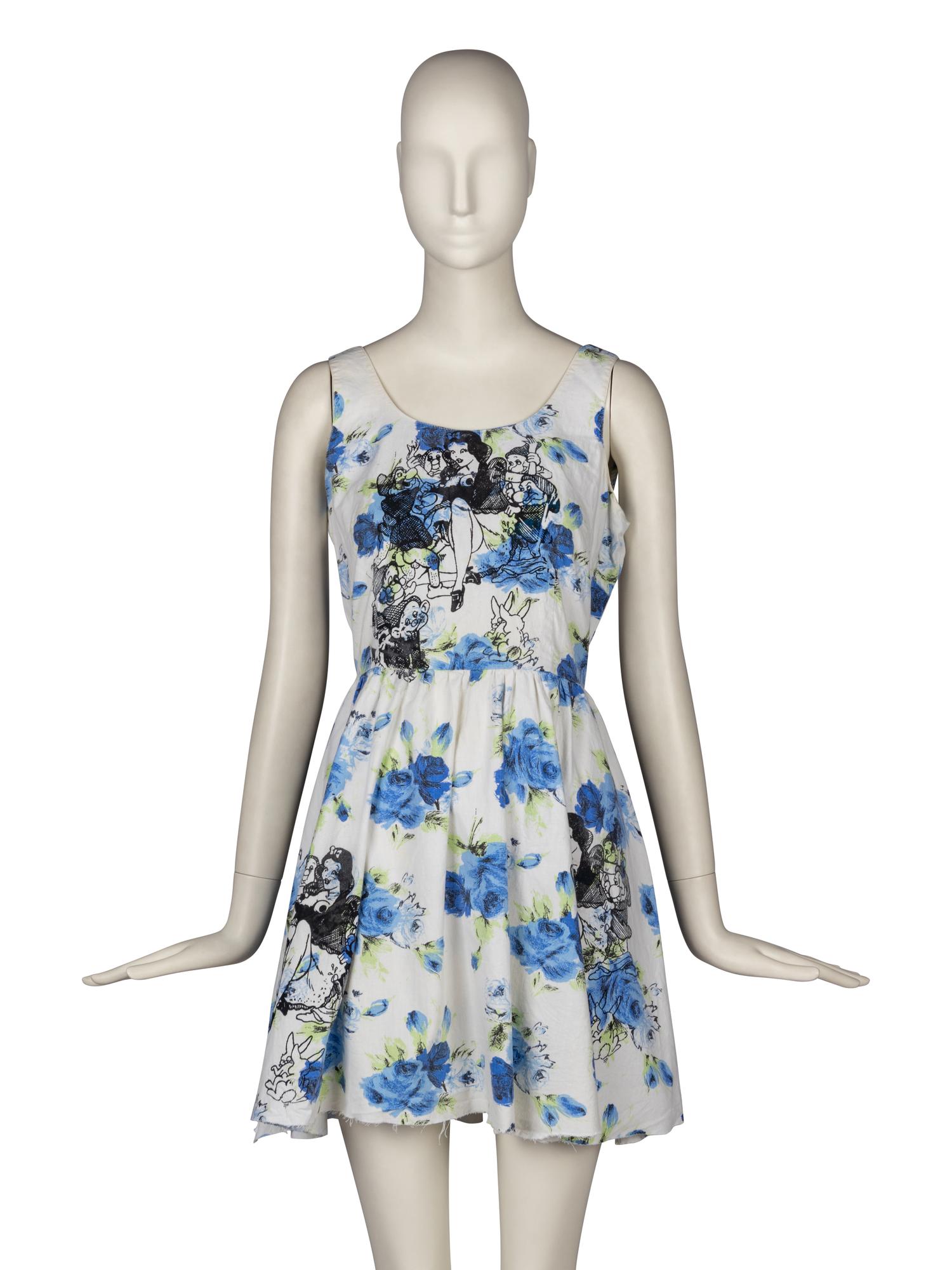 Vivienne Westwood / Malcolm McLaren Seditionaries Floral Dress with Snow White, 1976-77