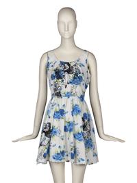 Vivienne Westwood / Malcolm McLaren Seditionaries Floral Dress with Snow White, 1976-77