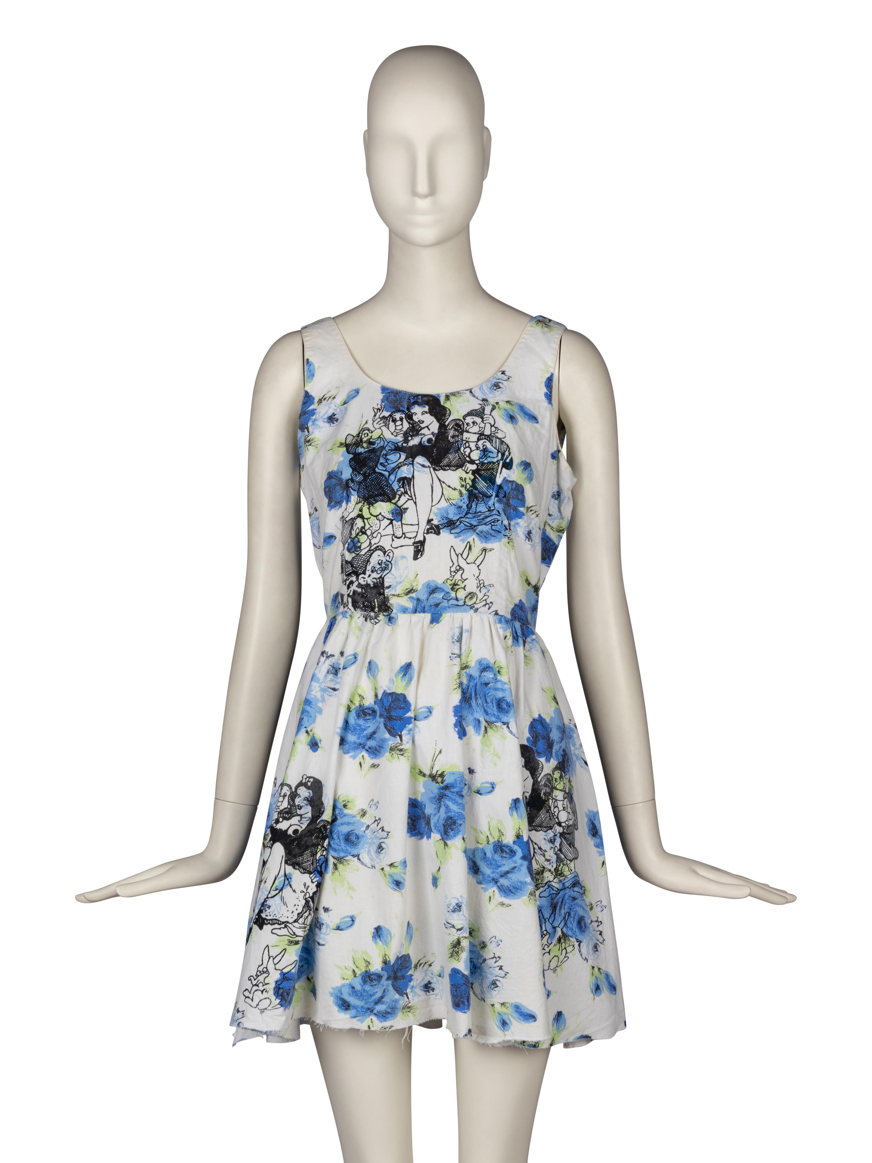 Vivienne Westwood / Malcolm McLaren Seditionaries Floral Dress with Snow White, 1976-77