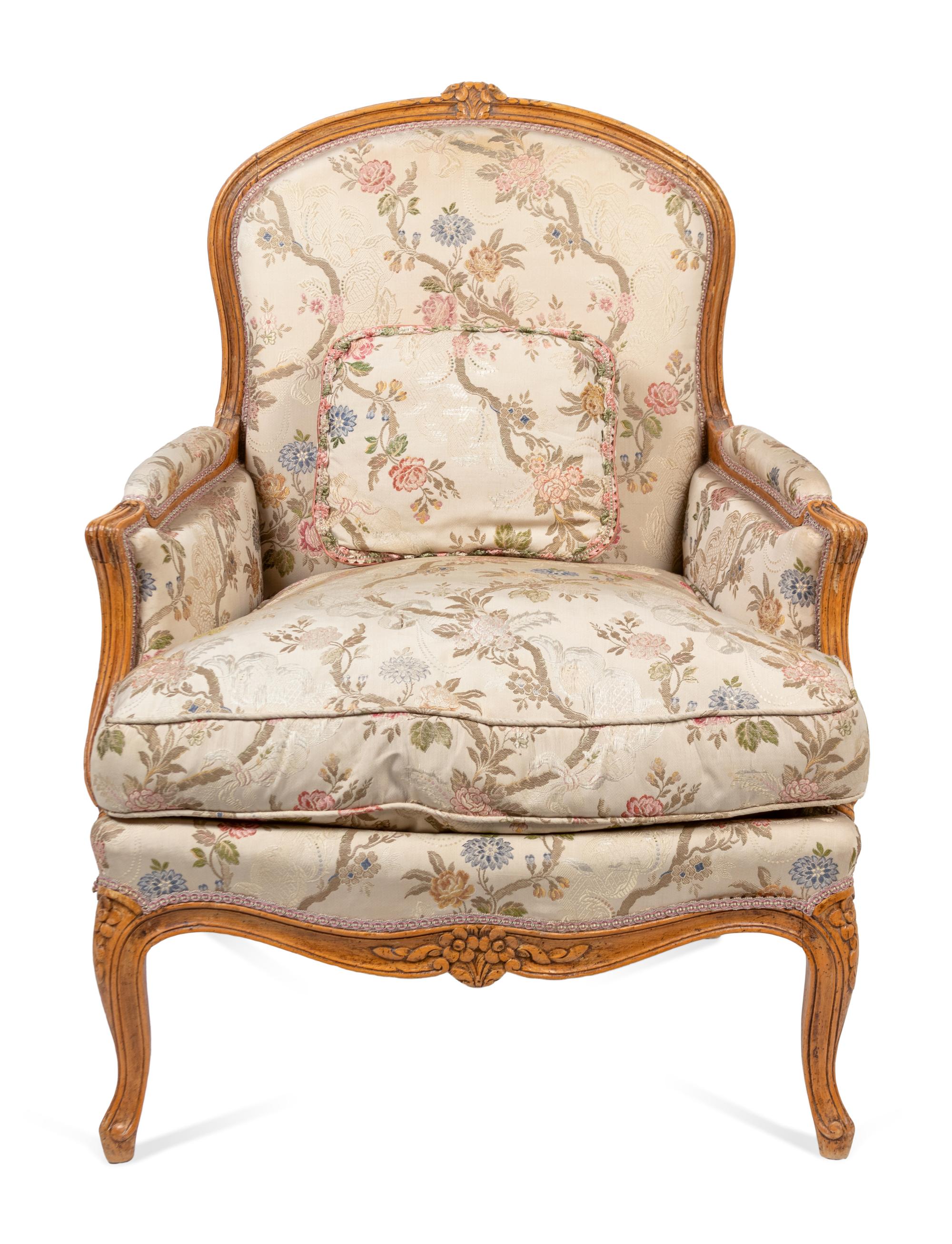 A Louis XV Style Bergeres à la Reine