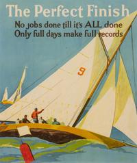 Frank Beatty (American, 1899-1984) — The Perfect Finish , 1929