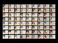 A Near Set of 1963 Post Cereal Baseball Cards (198/200) Including Mickey Mantle, Multiple Hall of Famers and Short Prints