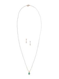 COLLECTION OF YELLOW GOLD AND OPAL JEWELRY