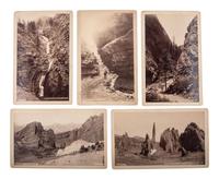 [WESTERN AMERICANA]. 33 photographs of California & Colorado scenery.