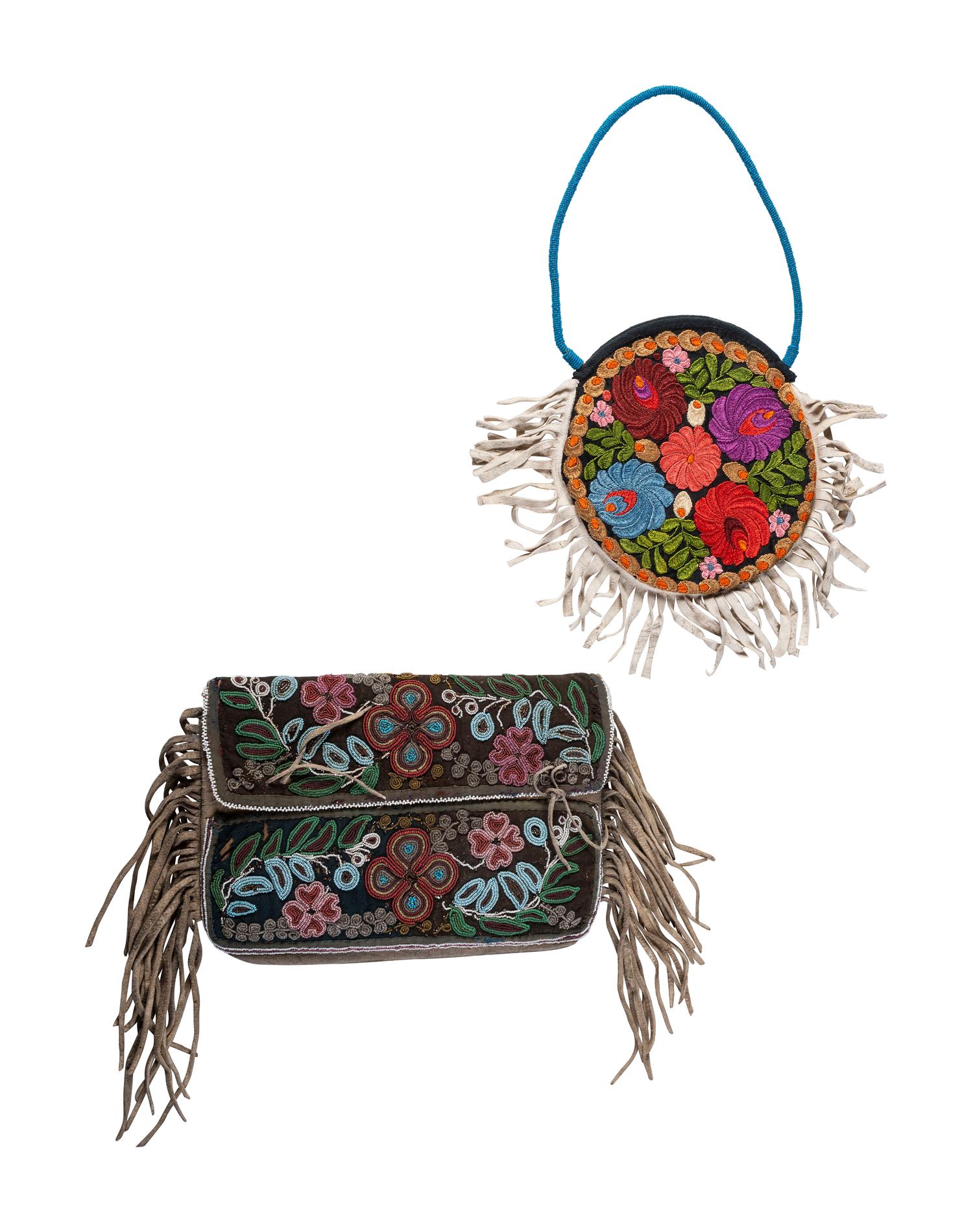 Great Lakes Purses, with Beadwork and Embroidery