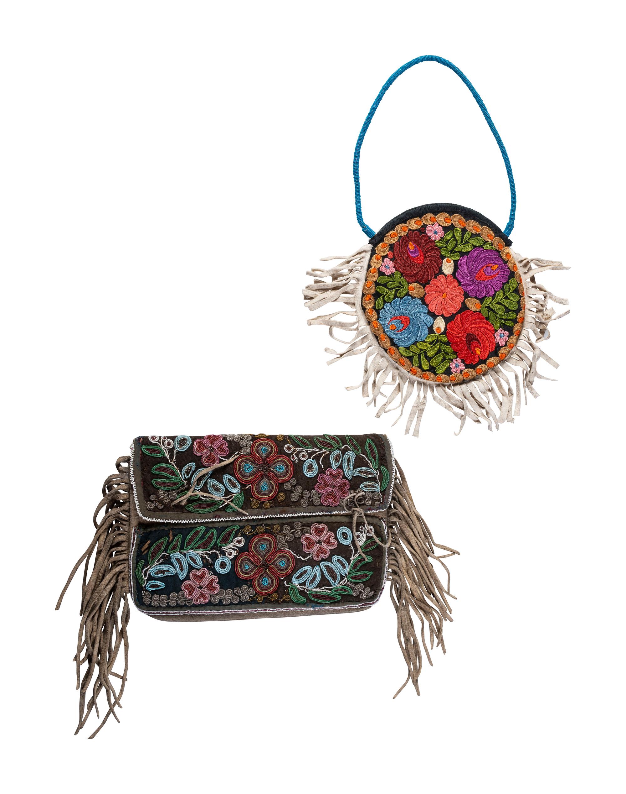 Great Lakes Purses, with Beadwork and Embroidery