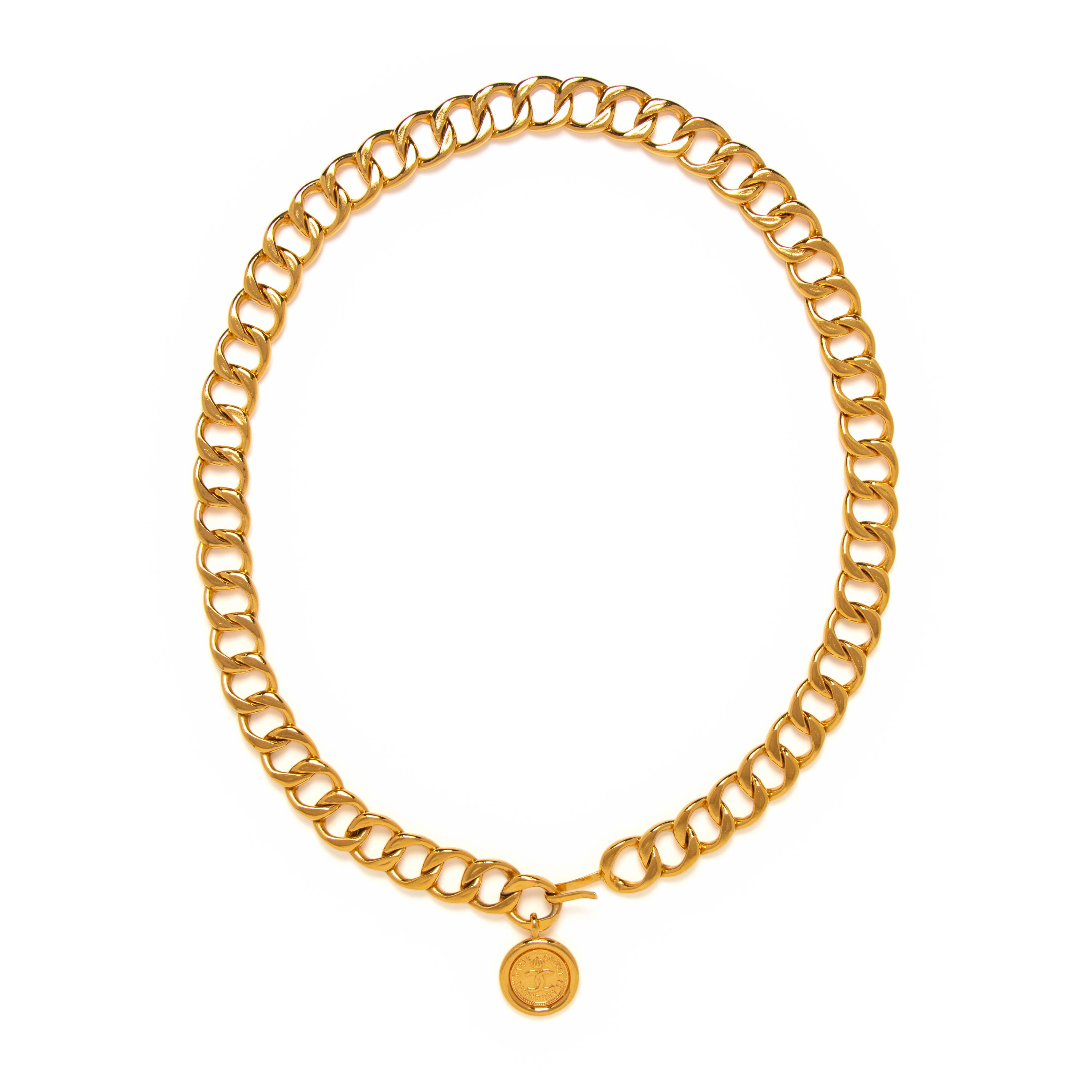Chanel, Medallion Chain Belt