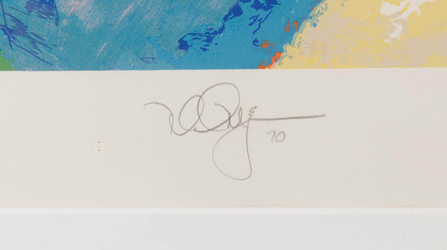 A 1999 Mark McGwire LeRoy Neiman Serigraph,