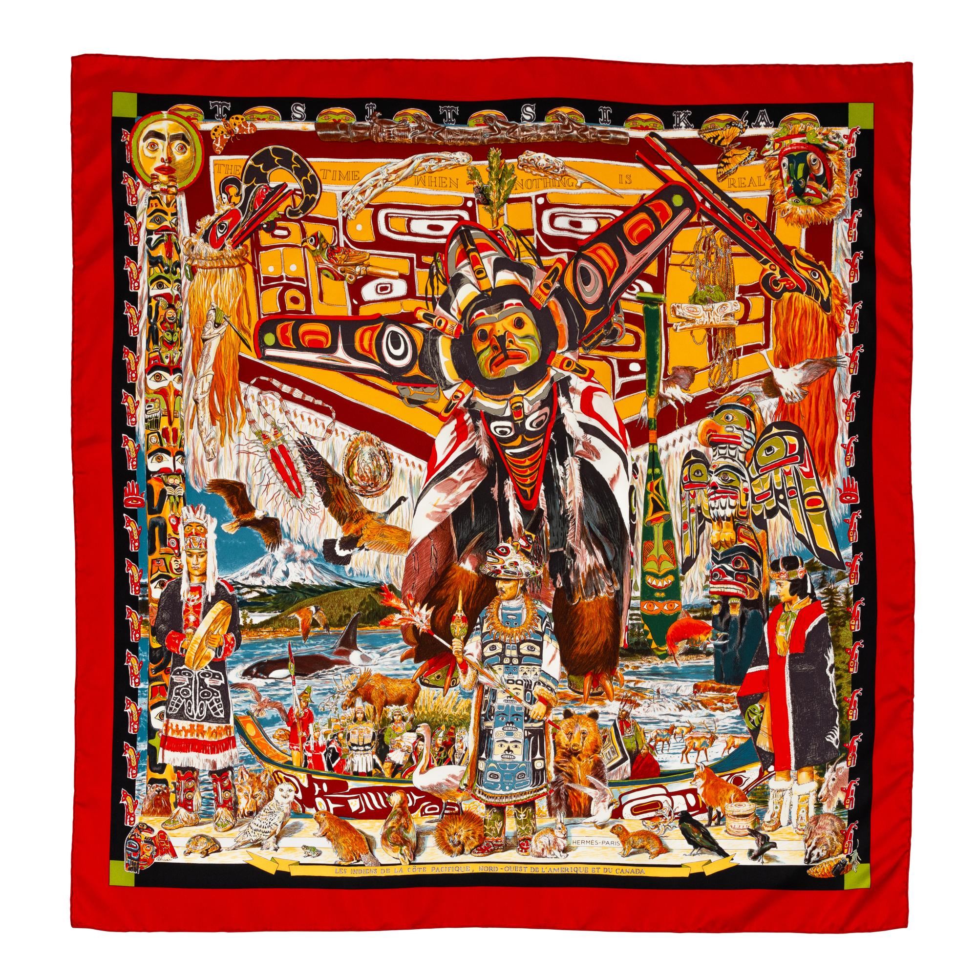 Hermès 90cm Silk Scarf