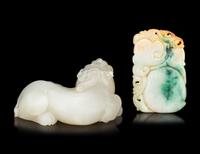 Two Chinese Jade and Jadeite Articles