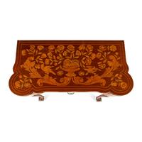 A Dutch Mahogany and Marquetry Card Table